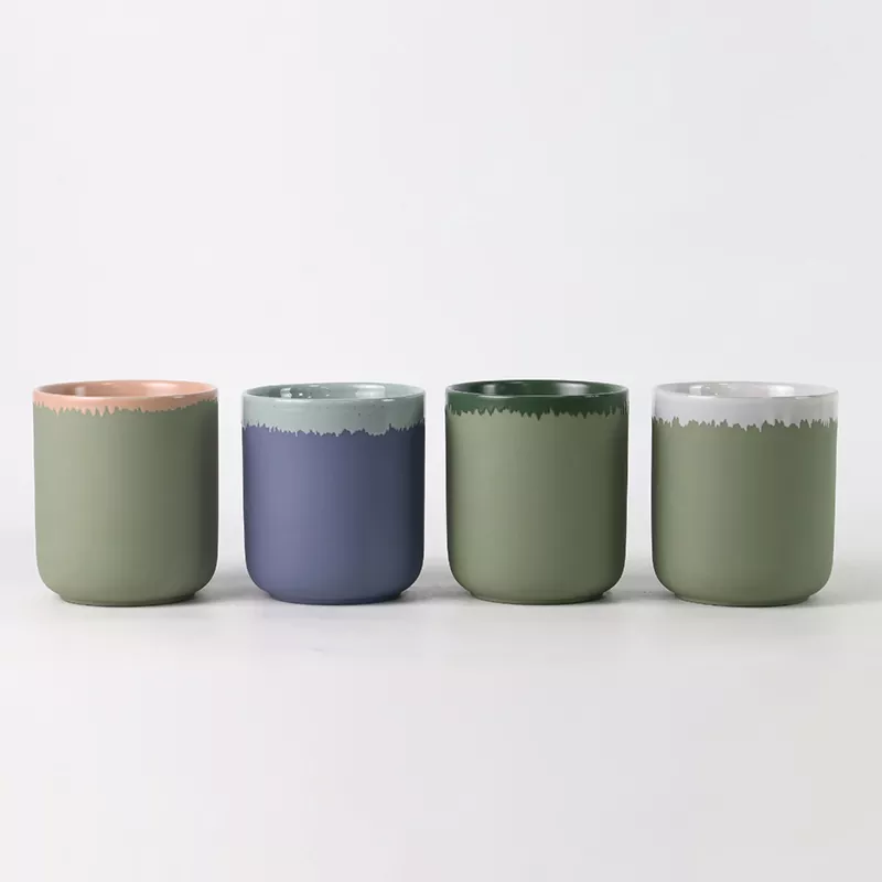 Табиғи түсі бар керамикалық шам ұстағыш