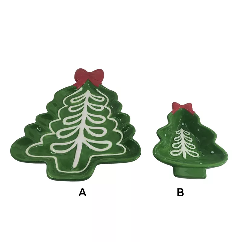 Рождестволық ағаш тақтасы Қолмен боялған мерекелік сыйлық