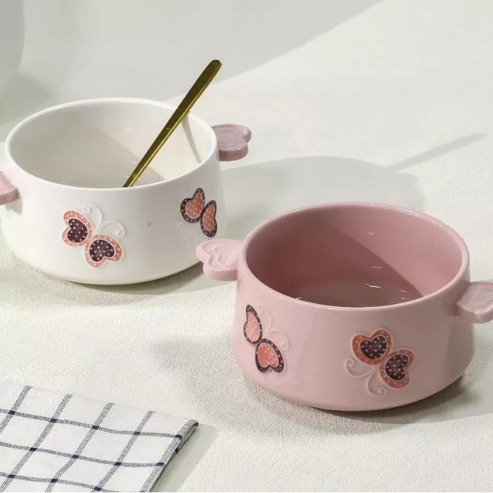 Ыдыс жуғыш машинада қауіпсіз қолмен боялған керамикалық ыдыс